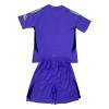 Conjunto (Camiseta+Pantalón Corto) Portero Arsenal 2024-25 Violeta - Niño